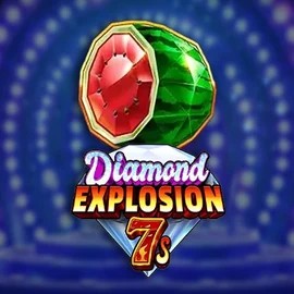 Slots logo of Diamond Explosion 7s from RubyPlay at BetOnRed Casino