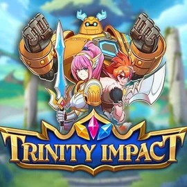Trinity Impact slot logo by Play’n GO at BetOnRed Casino