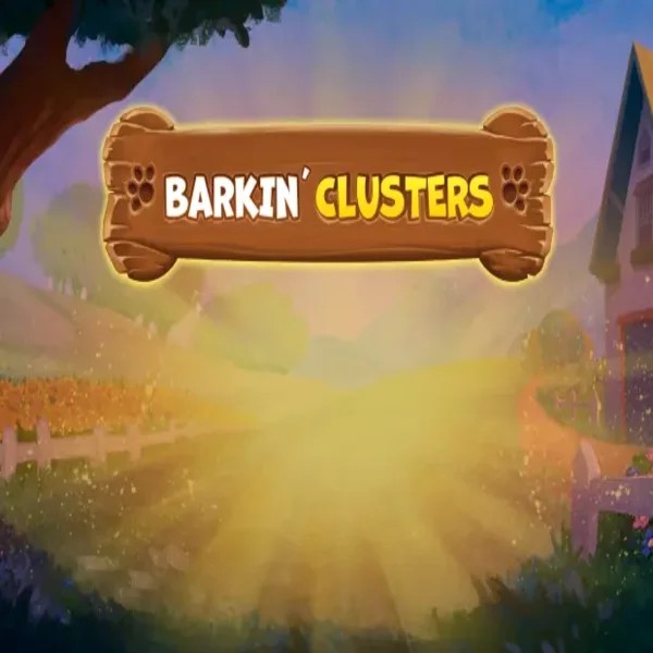 Barkin Clusters slot logo by Greentube at BetOnRed Casino
