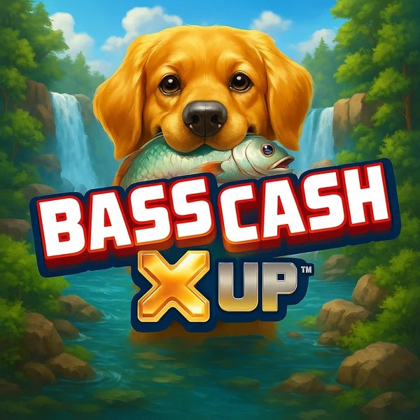 Slots logo of Bass Cash X UP from Alchemy Gaming at BetOnRed Casino