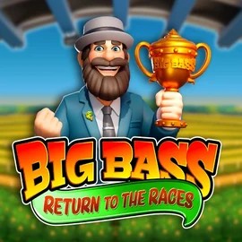 Big Bass Return to the Races by Pragmatic Play, showcased at bet-on-redcasino.net – game logo