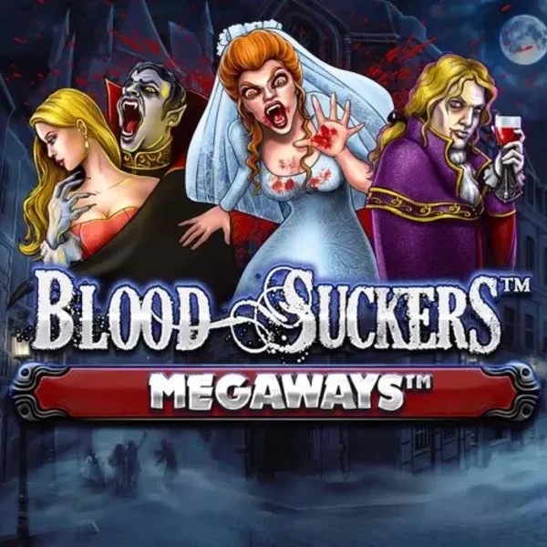 Blood Suckers Megaways logo by Red Tiger Gaming BetOnRed Casino