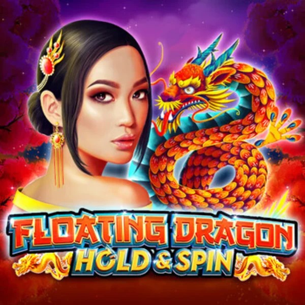 Floating Dragon slot logo by Pragmatic Play at BetOnRed Casino