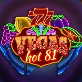 Vegas Hot 81 by Wazdan, showcased at bet-on-redcasino.net – game logo