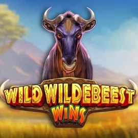 Wild Wildebeest Wins logo by Pragmatic Play at BetOnRed Casino
